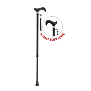 Laska inwalidzka aluminiowa z miękkim uchwytem SOFT WAVE AR-014D ARmedical