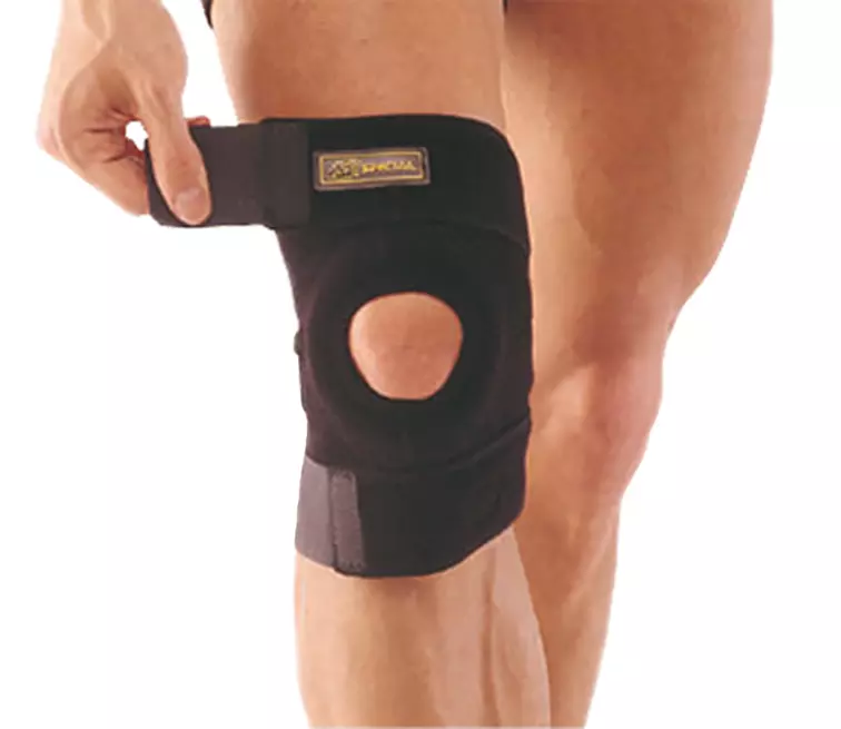 Neoprenowy stabilizator stawu kolanowego, zapinany, krótki SP-6630 ARmedical